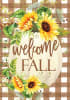Sunflower Pumpkin Decorative House Flag - Image 2 of 0