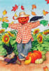 Pumpkin Scarecrow  Decorative Garden Flag - Image 2 of 0