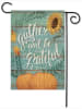 Gather & Be Grateful Decorative Garden Flag - Image 1 of 0