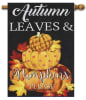 Pumpkins Please Burlap House Flag - Image 1 of 0
