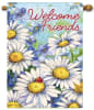 Daisy Welcome Decorative House Flag - Image 1 of 0