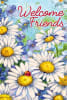 Daisy Welcome Decorative House Flag - Image 2 of 0