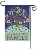 Family Tree Linen Garden Flag - Image 1 of 0