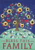 Family Tree Linen Garden Flag - Image 2 of 0
