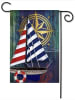 Nautical Collage Linen Garden Flag - Image 1 of 0