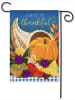 Cornucopia with Checks Linen Garden Flag - Image 1 of 0