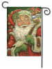 Traditional Santa Decorative Garden Flag - Image 1 of 0