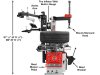 Atlas Platinum PTC300 Electric/Pneumatic Wheel Clamp - Image 3 of 0