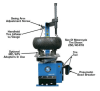 Atlas TC221 Tire Changer - Image 4 of 0