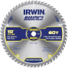 Irwin Marathon Carbide Saw Blade 10 inch 60T - Image 1 of 0
