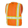 Kishigo Brilliant Series Class 2 Orange Mesh Safety Vest - Image 2 of 0