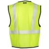 Kishigo Economy Single Pocket Lime Safety Vest - Image 2 of 0