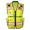 Kishigo Ultimate Construction Survey Lime Safety Vest - Image 1 of 0