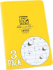 Rite in the Rain Stapled Notebook Level Pattern 3 Pack - Image 1 of 0