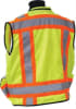SECO Survey Safety Utility Vest Zip Front - Flo Yellow - Image 2 of 0