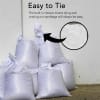 Empty White Poly Sandbag with String Tie 14-inch x 26-inch - Image 3 of 0