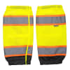 Portwest HI-Vis Two Tone Yellow/Black Mesh Gaiters - Image 1 of 0