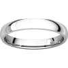 A 3mm thin comfort wedding band in 14k gold. - Image 3 of 0