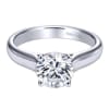 A strong and durable relationship needs a strong and durable engagement ring, this contemporary solitaire engagement ring will do the job and more, perfectly holding a round center diamond! - Image 2 of 0
