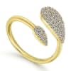 Diamond shine in this 14k yellow gold diamond fashion ring. - Image 3 of 0