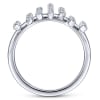 This fantastic diamond ring shimmers with 0.39 carats of round brilliant diamonds. - Image 2 of 0