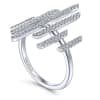 This fantastic diamond ring shimmers with 0.39 carats of round brilliant diamonds. - Image 3 of 0