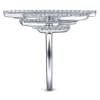 This fantastic diamond ring shimmers with 0.39 carats of round brilliant diamonds. - Image 4 of 0
