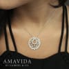This 18k white gold diamond necklace features nearly 2 carats of diamond shine in this waterfall style diamond necklace. - Image 4 of 0