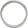 Titanium men's wedding band with beveled edge. - Image 2 of 0
