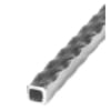 Tube 2" Sq Hammered Edge 20'L - Image 1 of 0