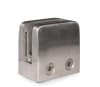 316 Stainless Steel Glass Clamp 2 11/64" x 2 11/64" for Flat Tube - Image 1 of 0
