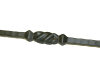 Stamped bar, 9/16" sq. - Image 3 of 0