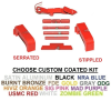 Control Kit With Extended Slide Stop Release and Magazine Release For GLOCK Models GEN 4, G17 19 26, Cerakote, Chrome, TiN Gold - Image 1 of 0