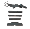GHOST BULLET Extended Slide Stop Release and Extended Control Kit For GLOCK Gen 1 - 4  Gray Cerakote CHOOSE KIT - Image 1 of 0
