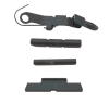 GHOST BULLET Extended Slide Stop Release and Extended Control Kit For GLOCK Gen 1 - 4  Gray Cerakote CHOOSE KIT - Image 2 of 0