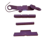 GHOST BULLET Extended Slide Stop Release and Extended Control Kit For GLOCK Gen 1 - 4  Purple Cerakote CHOOSE KIT - Image 2 of 0
