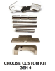 GoTo GEAR Chrome Extended Control Kit With Tango Down Slide Stop/Release And Aluminum Magazine Release For GLOCK GEN 4 - Image 1 of 0
