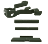 GoTo SPORTS GEAR OD GREEN Cerakote Extended Control Kits  With TANGO DOWN Slide Release For Glock17, 19, 19X, 22, 23, 26, 27, 31, 34, 35, 44, 45 GEN 5 (Price Varies Per Kit) - Image 3 of 0