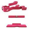 GoTo SPORTS GEAR Pink Cerakote Extended Control Kits  With TANGO DOWN Slide Release For Glock 17, 19, 19X, 22, 23, 26, 27, 31, 34, 35, 44, 45 GEN 5 - Image 2 of 0