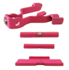 GoTo SPORTS GEAR Pink Cerakote Extended Control Kits  With TANGO DOWN Slide Release For Glock 17, 19, 19X, 22, 23, 26, 27, 31, 34, 35, 44, 45 GEN 5 - Image 4 of 0
