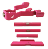 GoTo SPORTS GEAR Pink Cerakote Extended Control Kits  With TANGO DOWN Slide Release For Glock 17, 19, 19X, 22, 23, 26, 27, 31, 34, 35, 44, 45 GEN 5 - Image 5 of 0