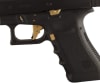 Serrated Aluminum Extended Magazine Release For Glock 17, 19, 20 Generation 1 2 3, Cerakote, Chrome - Image 2 of 0