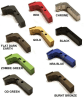 Serrated Aluminum Extended Magazine Release For Glock 17, 19, 20 Generation 1 2 3, Cerakote, Chrome - Image 2 of 0