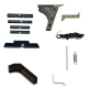 Lower Parts Kit  With Extended Controls For Glock Polymer80   P80 G17 Gen 1 2 3 With Out Trigger, Cerakote, Chrome, TiN Gold - Image 5 of 0
