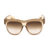 Crystal Oversized Sunglasses For Women Sparkling Square Brand Designer - Image 1 of 0