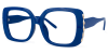 Delphia - Square Yellow Eyeglasses - Image 5 of 0
