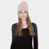 STONE DETAIL FAUX FUR POM POM BEANIE HAT - Image 5 of 0