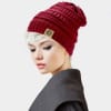 SOLID KNITTED HASHTAG BEANIE - Image 2 of 0