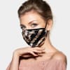 Zebra Pattern Sequin Fashion Mask - Image 5 of 0