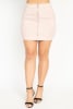 Faux Suede Front Zip Skirt - Image 3 of 0